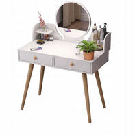 SCHMINKTISCH, weiß 80/40/73 cm - Weiß, Holzwerkstoff (80/73/40cm)