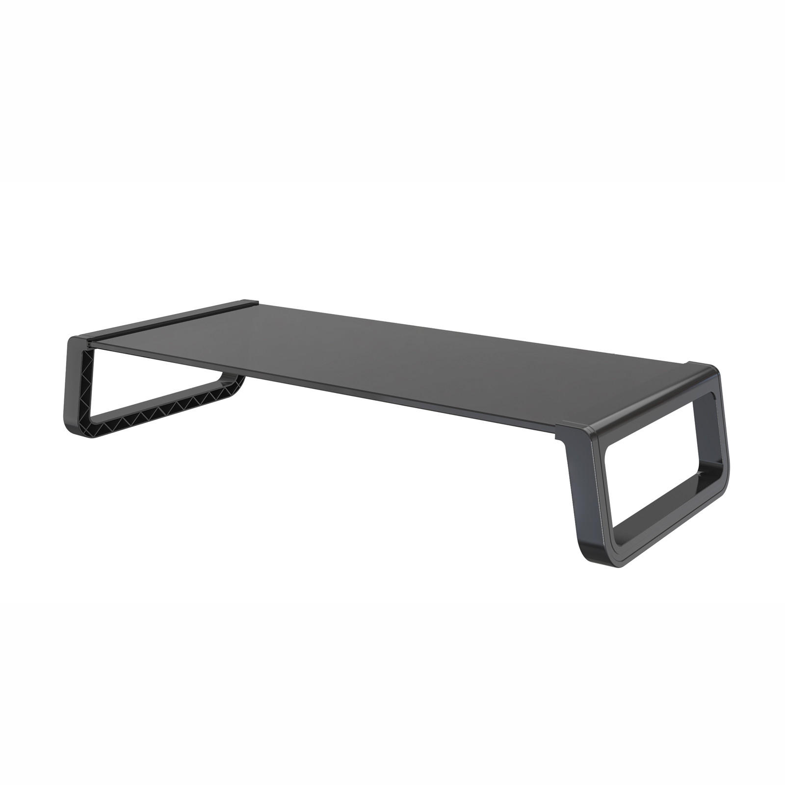 SCHREIBTISCHAUFSATZ Ansan Schwarz - Schwarz, Kunststoff (22.5/54.5/10cm) - SVITA
