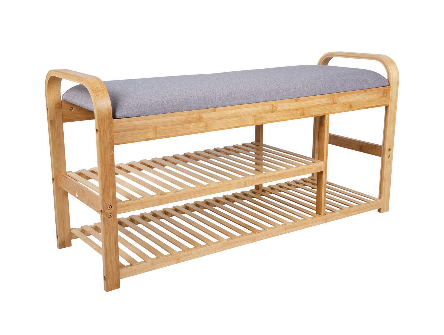 BANK Arch Braun 100/33/50 cm - Braun, Holz (33/50/100cm) - Leitmotiv