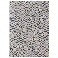 OUTDOORTEPPICH Kaleo Blau/Weiß 160x230 cm - Blau, Kunststoff (160/230cm) - benuta