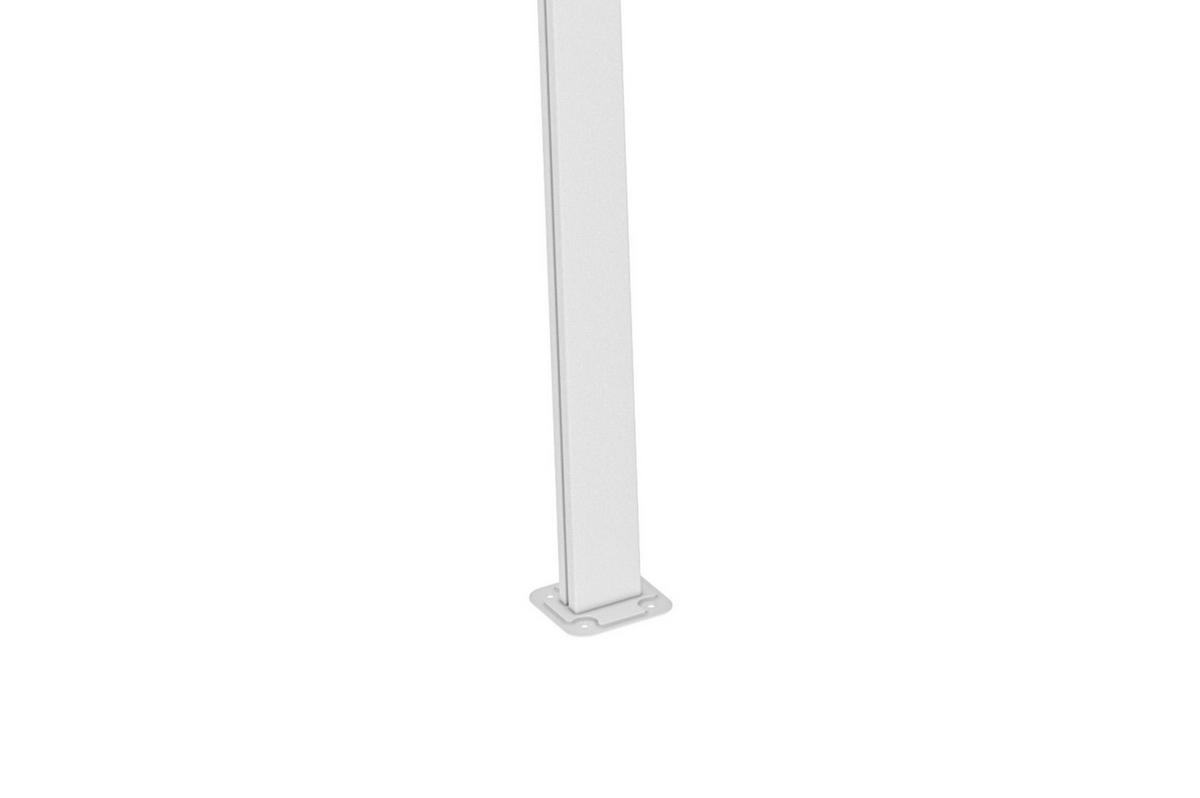 PERGOLA / CARPORT Kleo Weiß 4,5m x 3m - Weiß, Metall (435/270/300cm) - Cazeboo