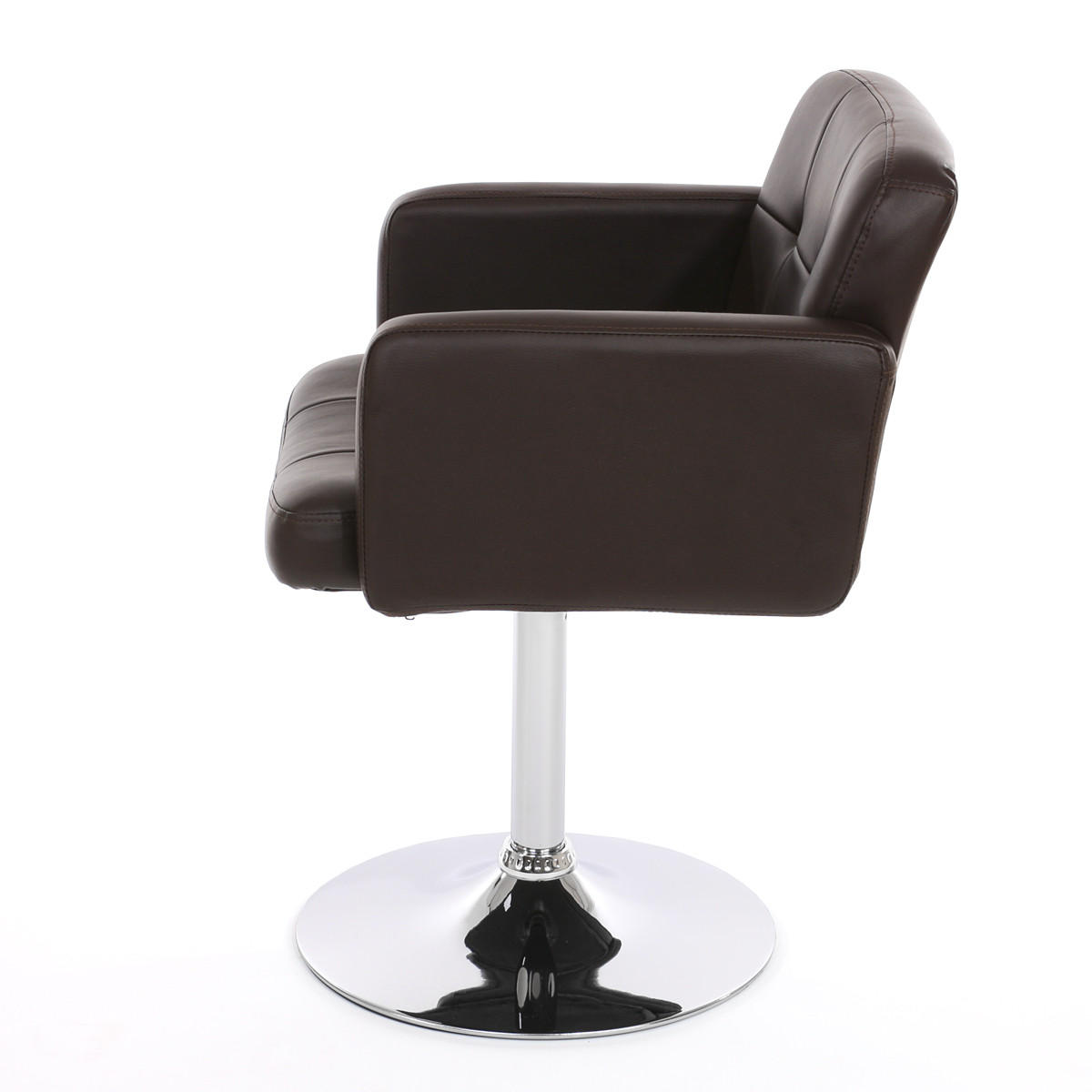 ESSZIMMERSTUHL Braun - Braun, Textil (60/80/55cm) - Jamb