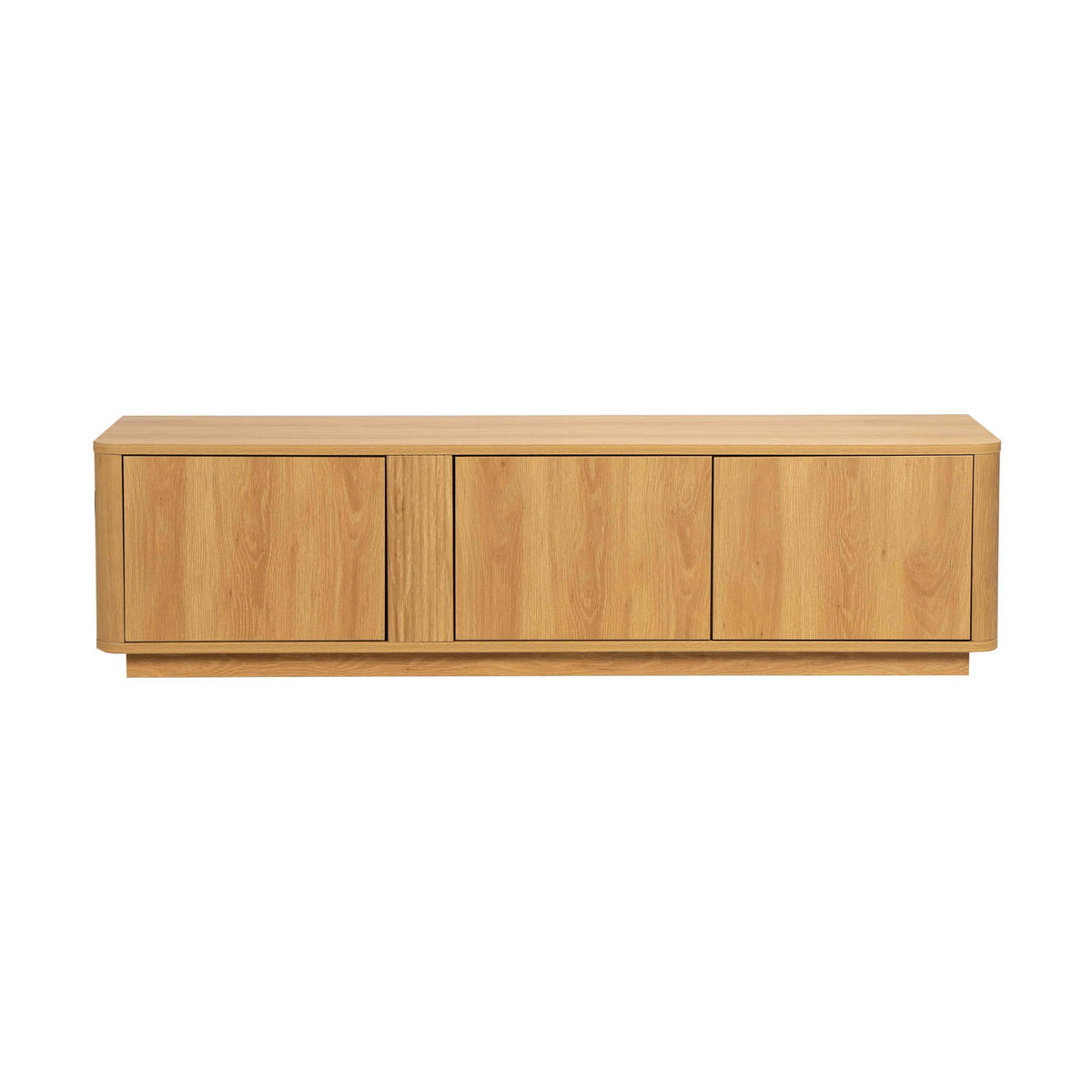 TV-MÖBEL, helle Holzoptik - Beige, Holz (150/40/40cm) - Oviala