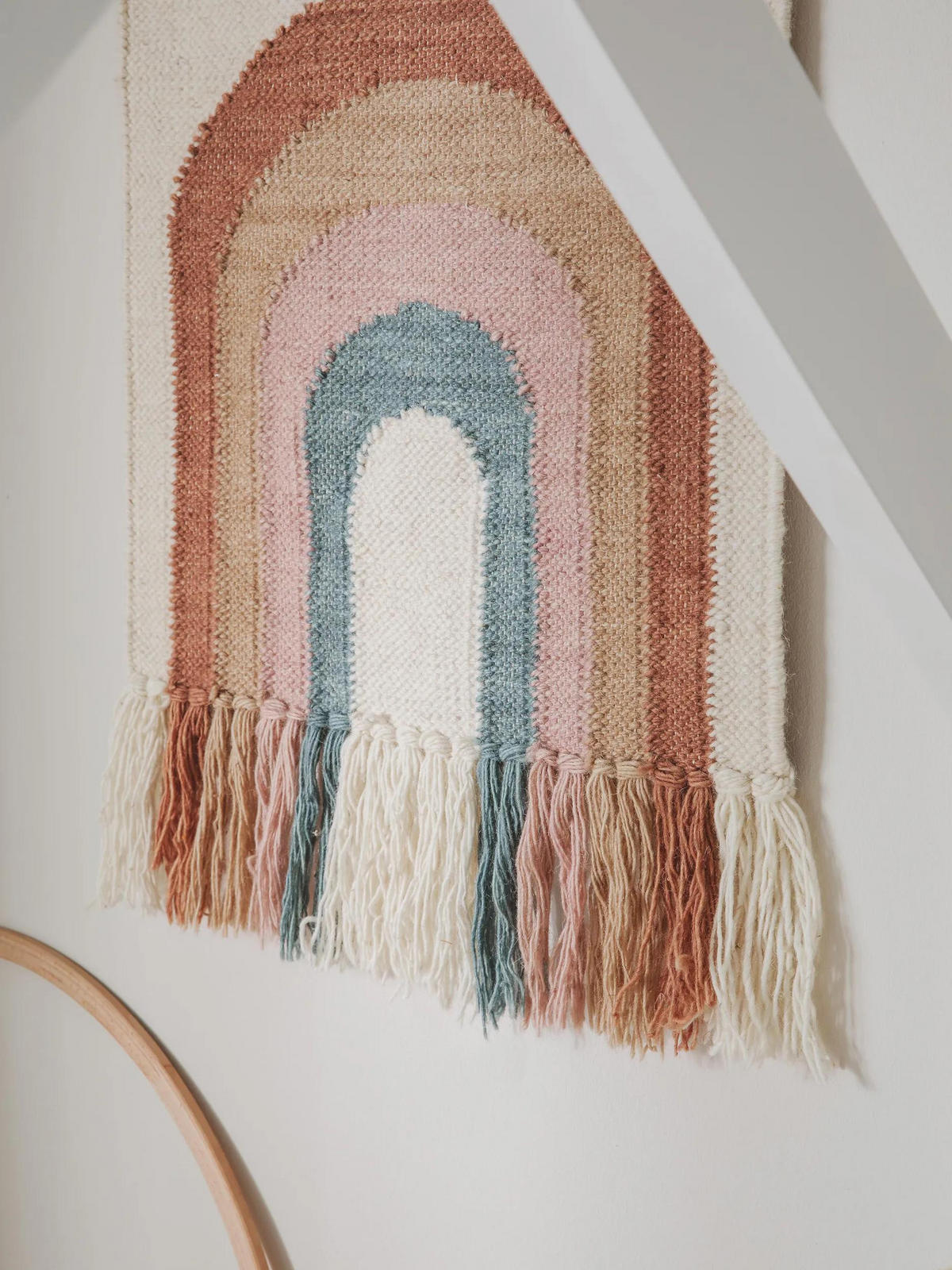 WANDDEKO Rainbow Multicolor 50x50 cm - Multicolor, Textil (50/50cm) - Lytte