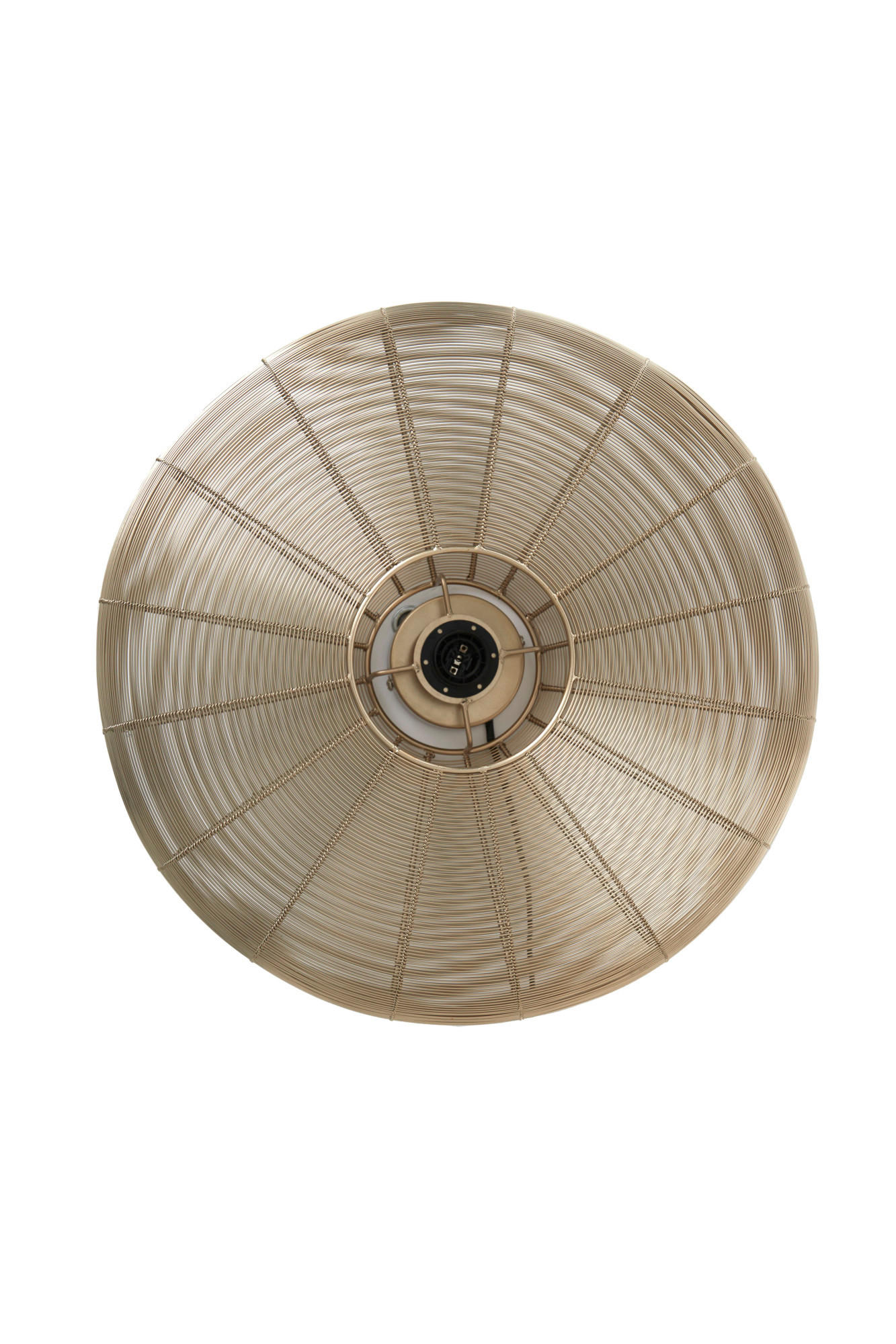 DECKENLEUCHTE Bahoto Gold Ø51/18 cm - Goldfarben, Metall (51/51/18cm) - Light & Living