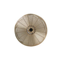 DECKENLEUCHTE Bahoto Gold Ø51/18 cm - Goldfarben, Metall (51/51/18cm) - Light & Living