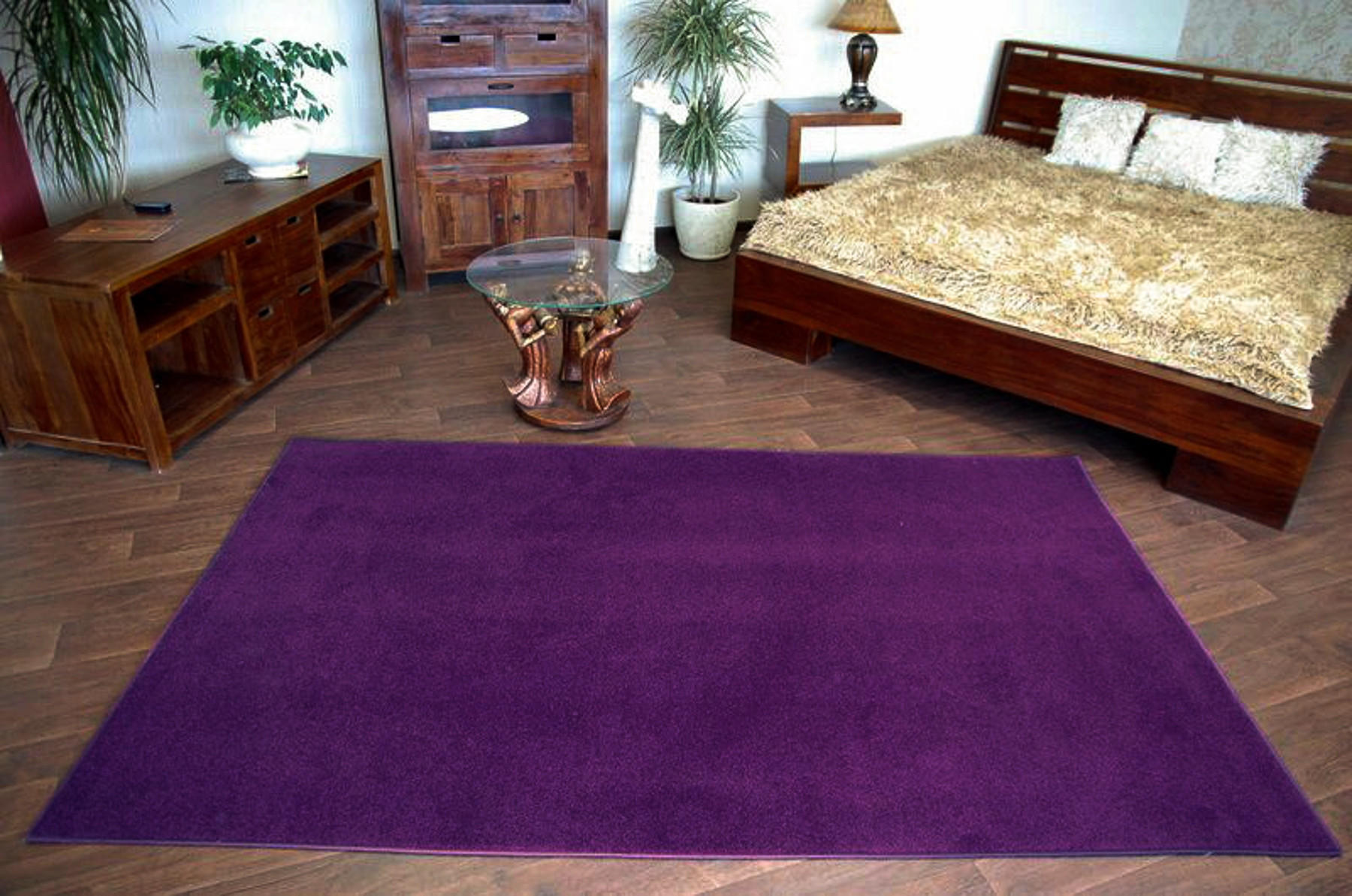 LÄUFERBODEN ETON 250/300 cm - Lila, Textil (250/300cm) - rugsX