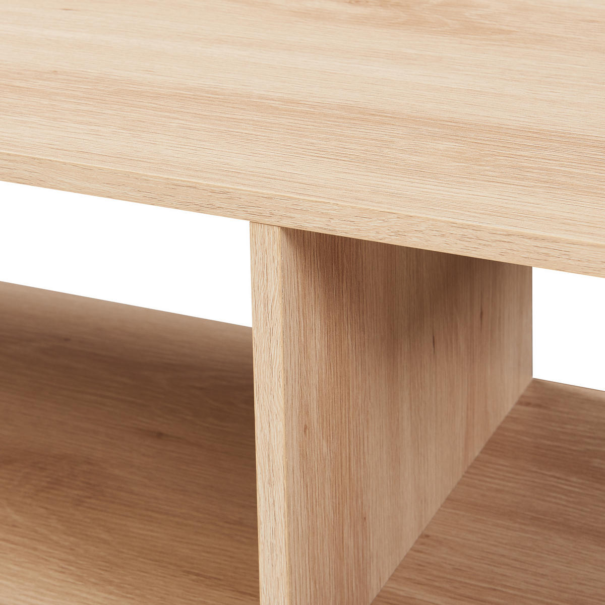 FERNSEHTISCH Anän - Eichefarben, Holzwerkstoff (29.5/42/100cm) - [en.casa]