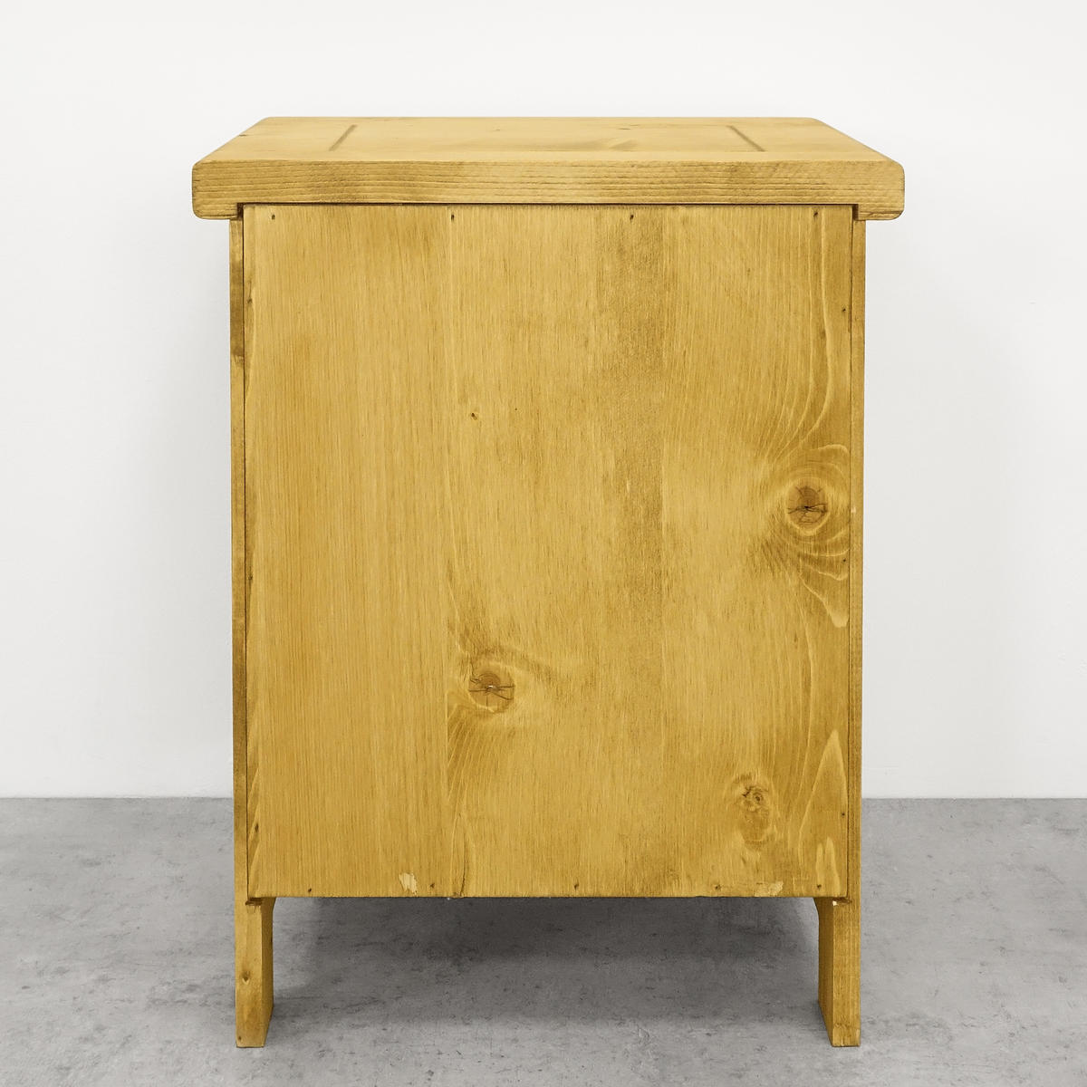 NACHTTISCH aus Massivholz VINTAGE - Honig, Holz (46/60/35cm) - Seart