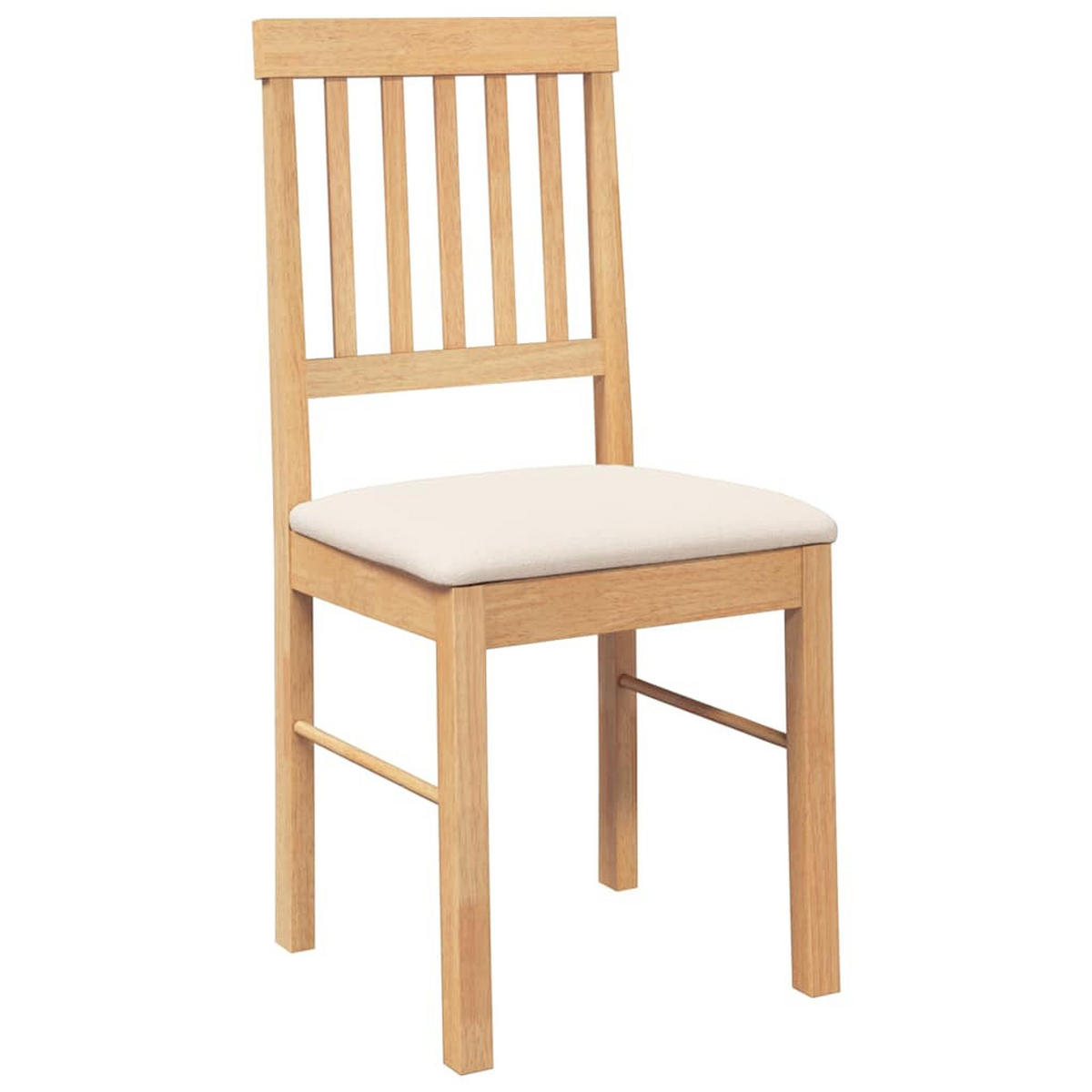 STUHL-SET 2 Stk Hargenhain 42.5/90/44.5 cm - Braun, Holz (42.5/90/44.5cm) - ZMH