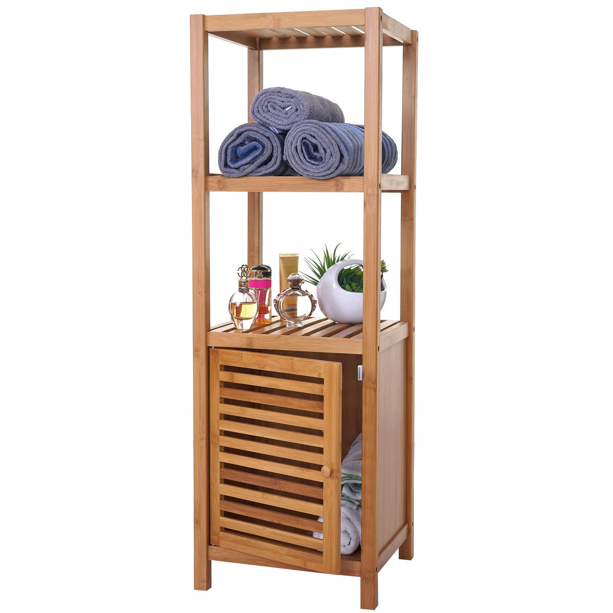 BADREGAL Braun - Braun, Holz (36/110/34cm) - MCW