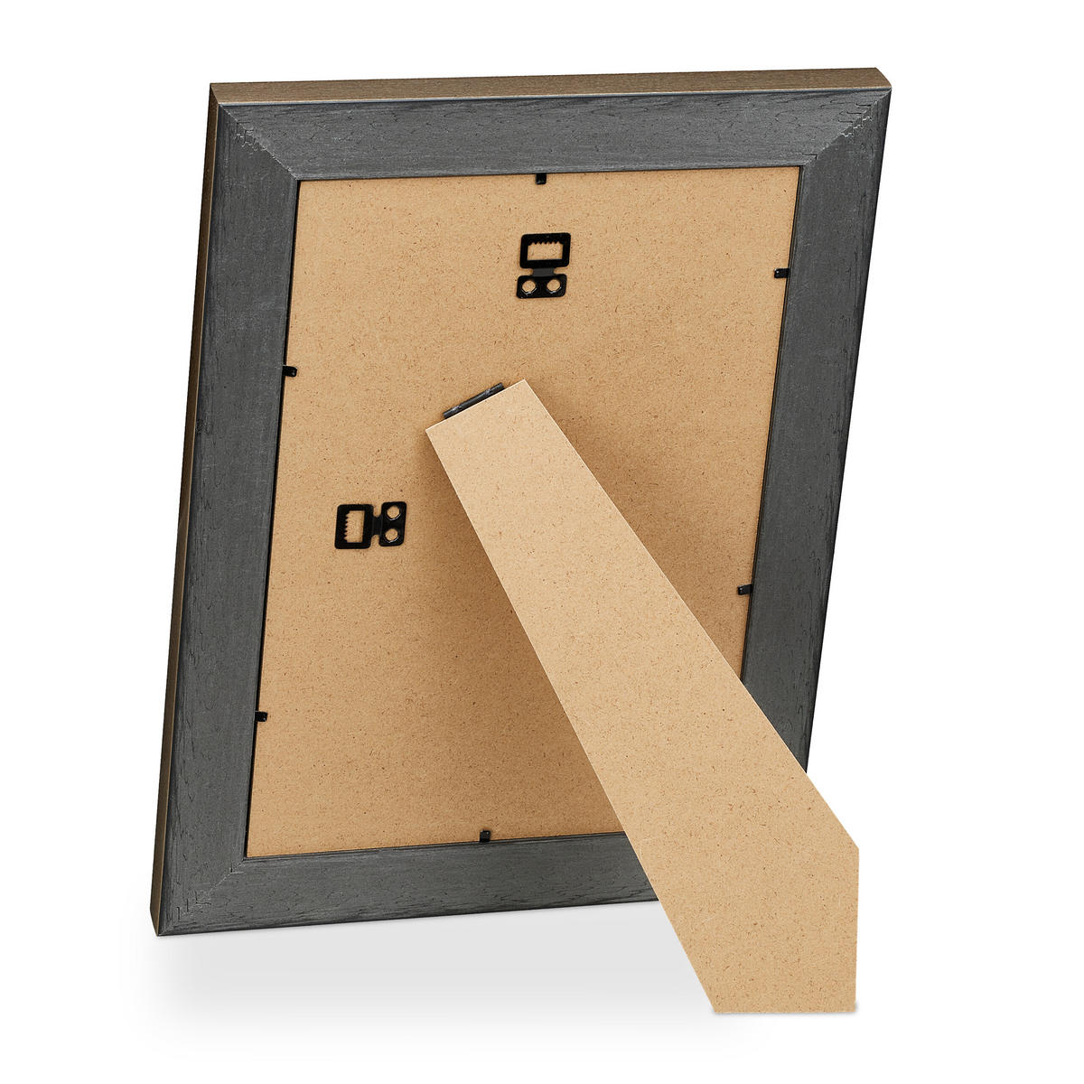 2XBILDERRAHMEN - Goldfarben, Glas/Kunststoff (26.5/36.5/2cm) - Relaxdays