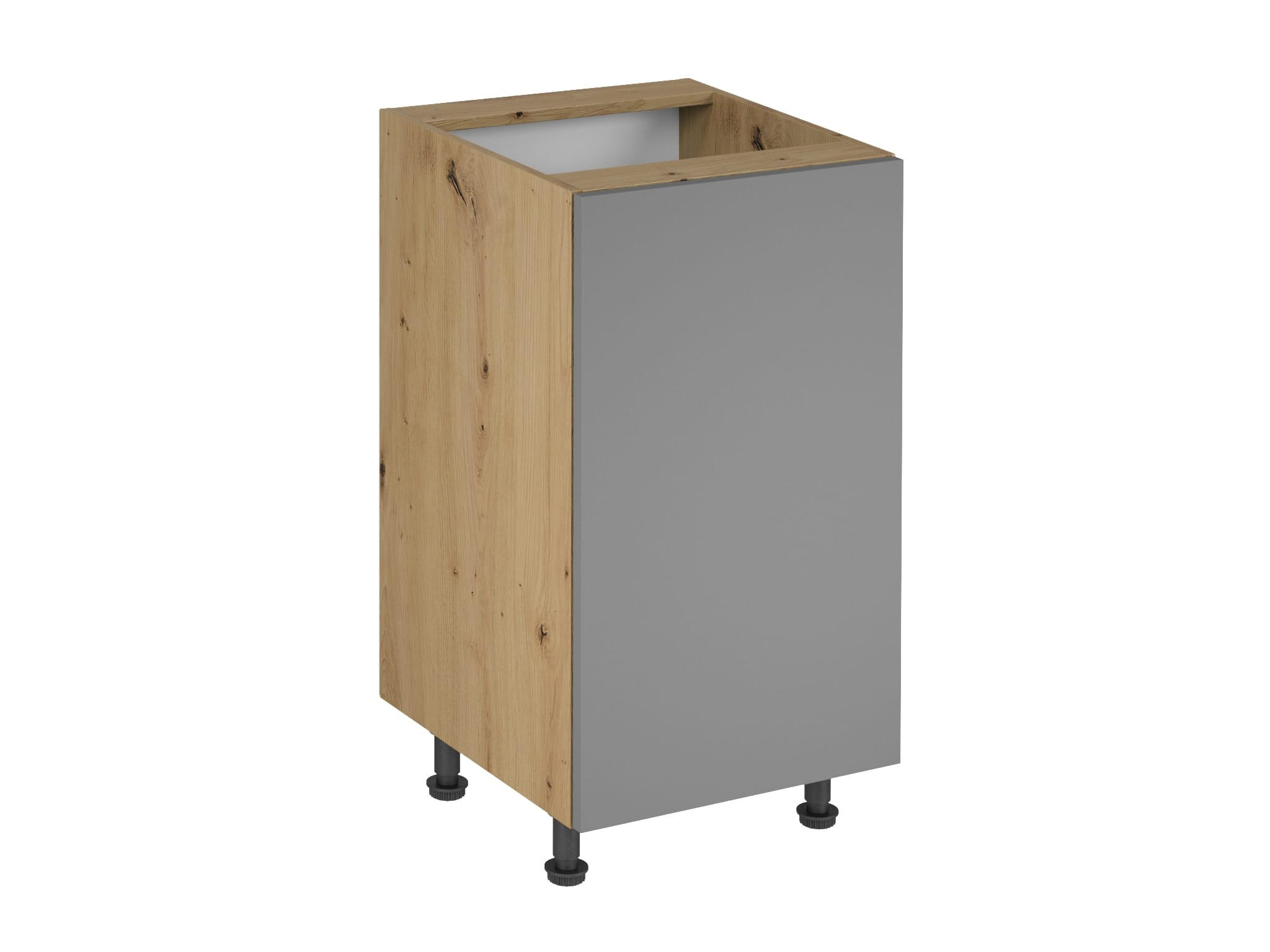 UNTERSCHRANK 45 cm – Nexa D45 – Woodline - Hellbraun, Holzwerkstoff (45/82/47cm) - ROYAL24_MARKT