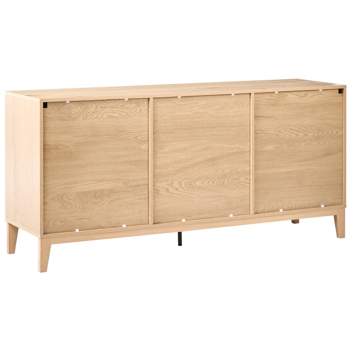SIDEBOARD se 2 dveřmi Světle hnědý Moncton - světle hnědá, kompozitní dřevo (160/75/45cm) - Beliani