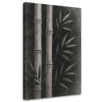 LEINWANDBILD Zen und Orientalisch 60x90cm - Grau, Textil (60/90cm) - Feeby