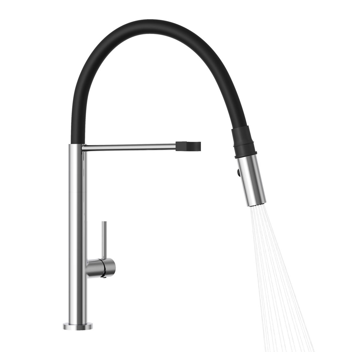 KÜCHENARMATUR Scala Chrom - Chromfarben, Metall (27/47/27cm) - Granitan