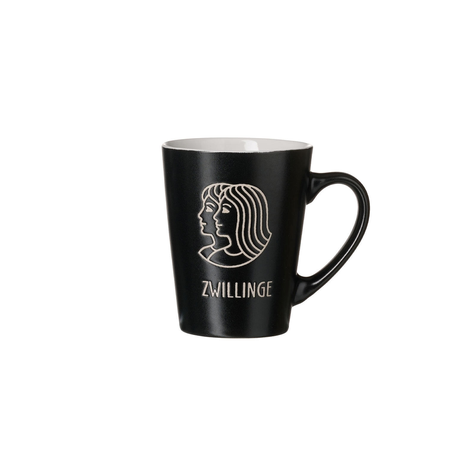 HENKELBECHER ZWILLINGE Cosmic schwarz 350 ml - Schwarz, Keramik (0.35L) - Ritzenhoff Breker