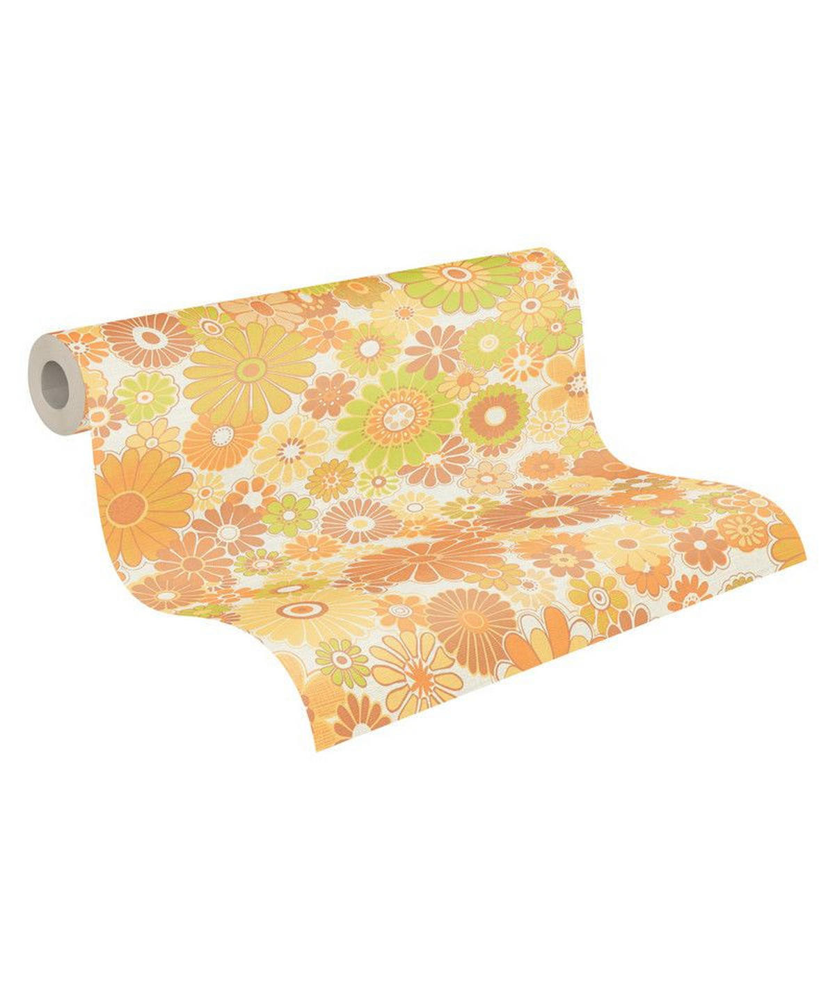 VLIESTAPETE Grün 53/850 cm - Grün, Textil (53/1cm) - KUNSTLOFT