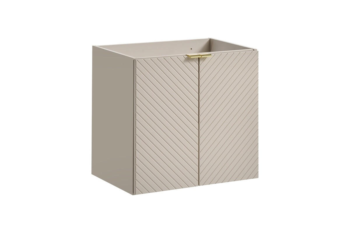 WASCHTISCHKOMBI 60 cm 2Teile - Nova Oak N BM282 in Kaschmir/ Matt - Kaschmir, Holz (60/57/40cm)