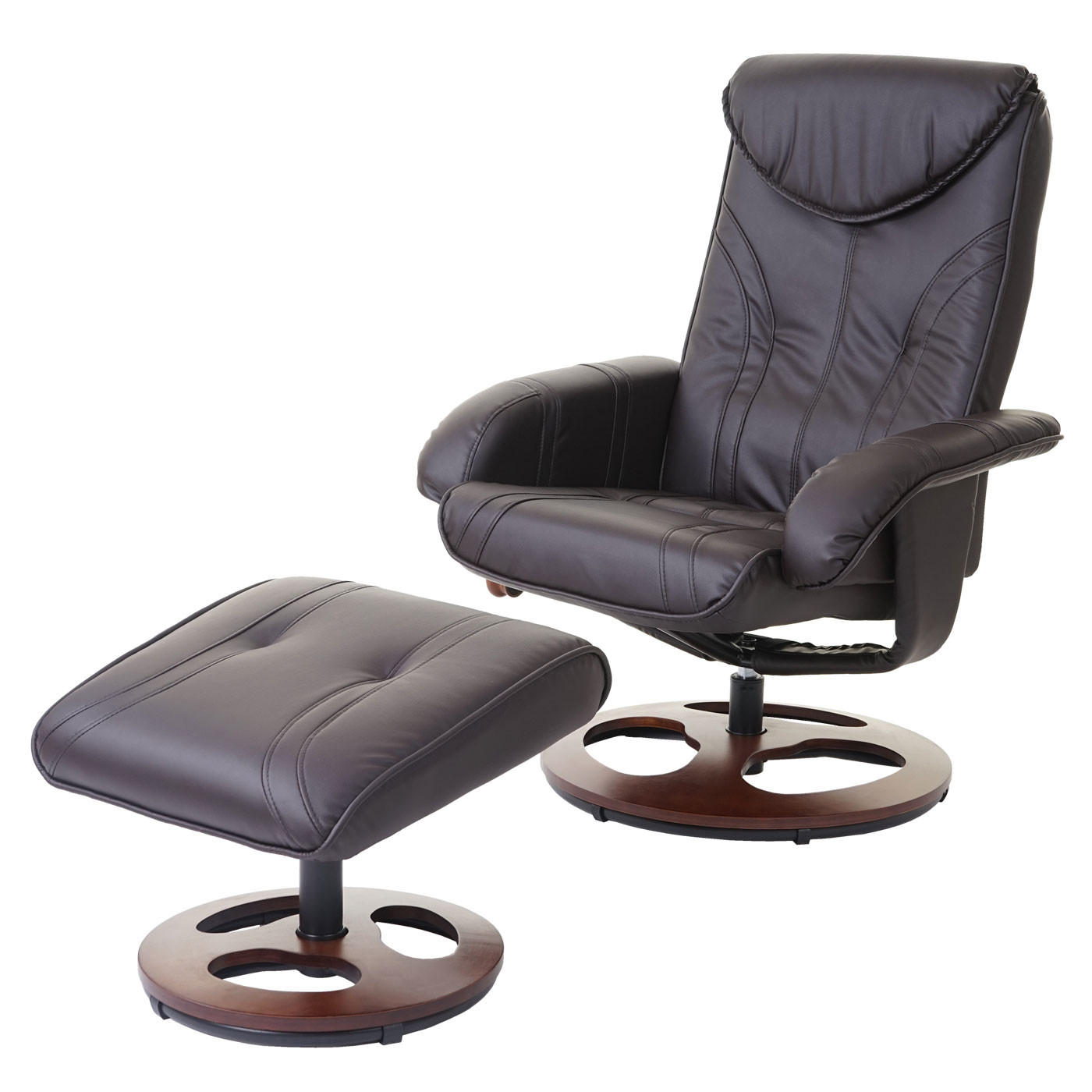 Thumbnail - MCW Relaxsessel, Braun, Textil, 77x105x68 cm, Wohnzimmer, Sessel, Polstersessel