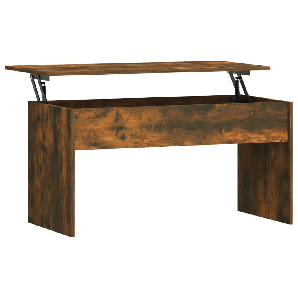 furnicato Couchtisch Braun 50.5x52.5x102 cm