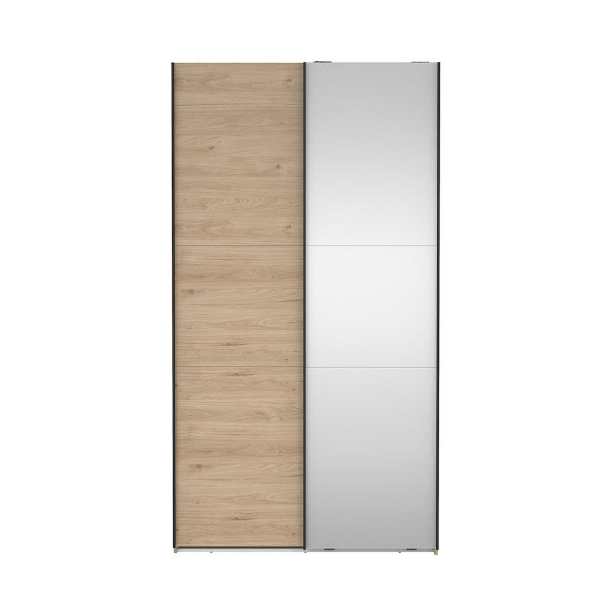 SCHIEBETÜRENSCHRANK, Como, Eiche, Holzwerkstoff, 119 x 67 x 221 cm - Eichefarben, Holzwerkstoff (119/221/67cm) - ebuy24