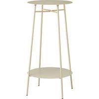 BEISTELLTISCH Reni Beige 35/35/60 cm - Beige, Metall (35/35/60cm) - Home Styling Collection