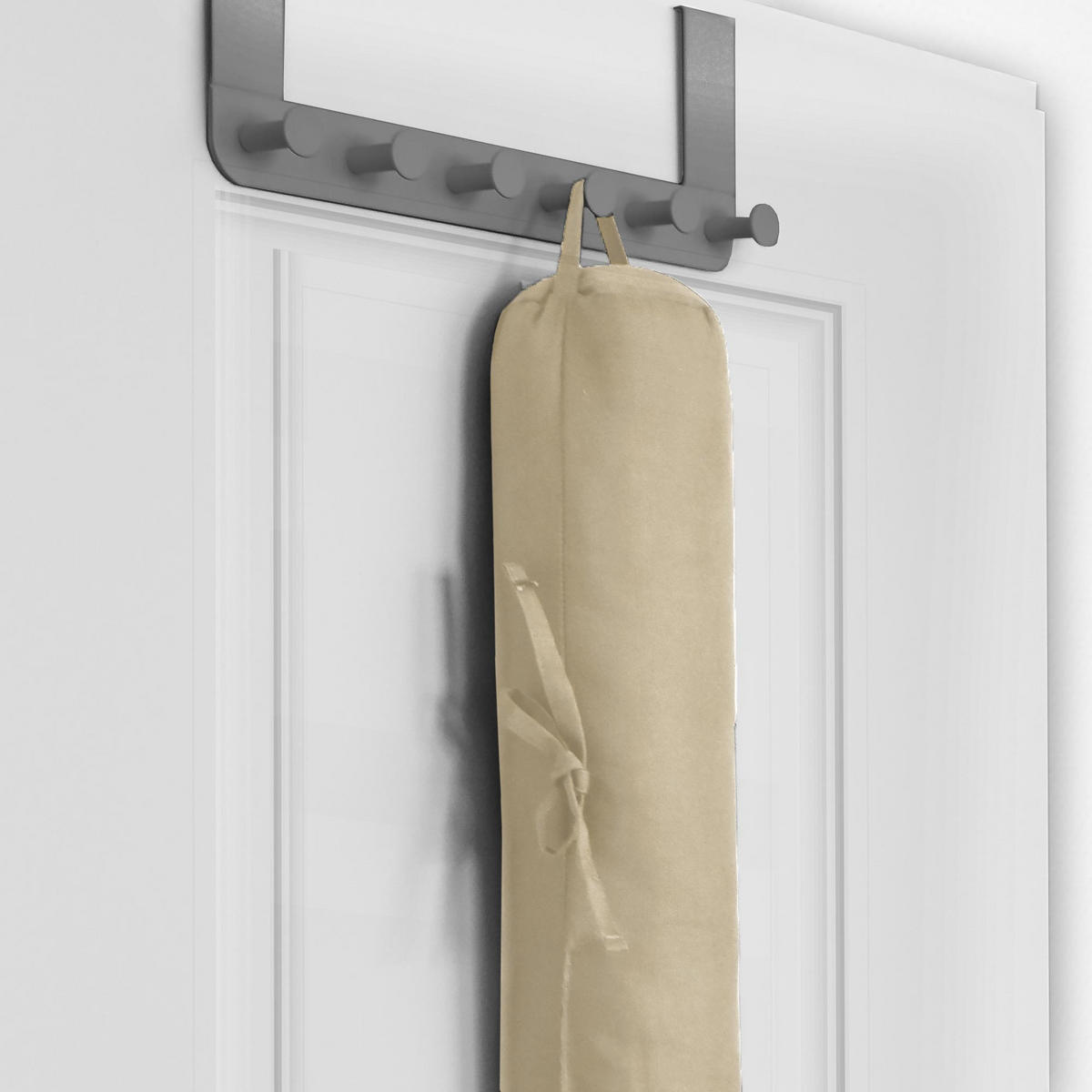 ZUGLUFTSTOPPER Viento 10x90cm Creme - Creme, Textil (10/90cm) - Beautissu 