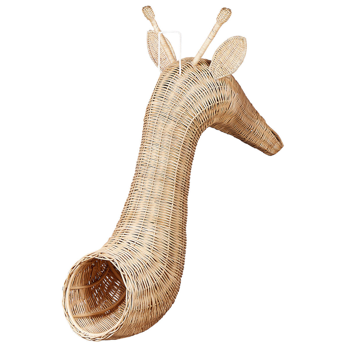 WANDDEKORATION Rattan natürlich Bananec - Naturfarben, Naturmaterialien (17/83/56cm) - Beliani
