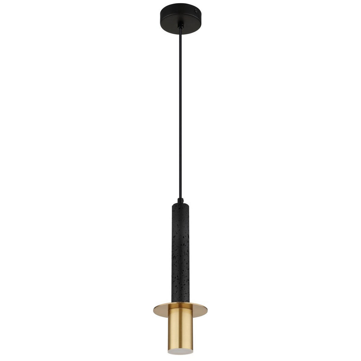 LED HÄNGELEUCHTE SHANNA, Metall, Schwarz, GU10 - Schwarz, Metall (12/12/130cm) - Globo Lighting
