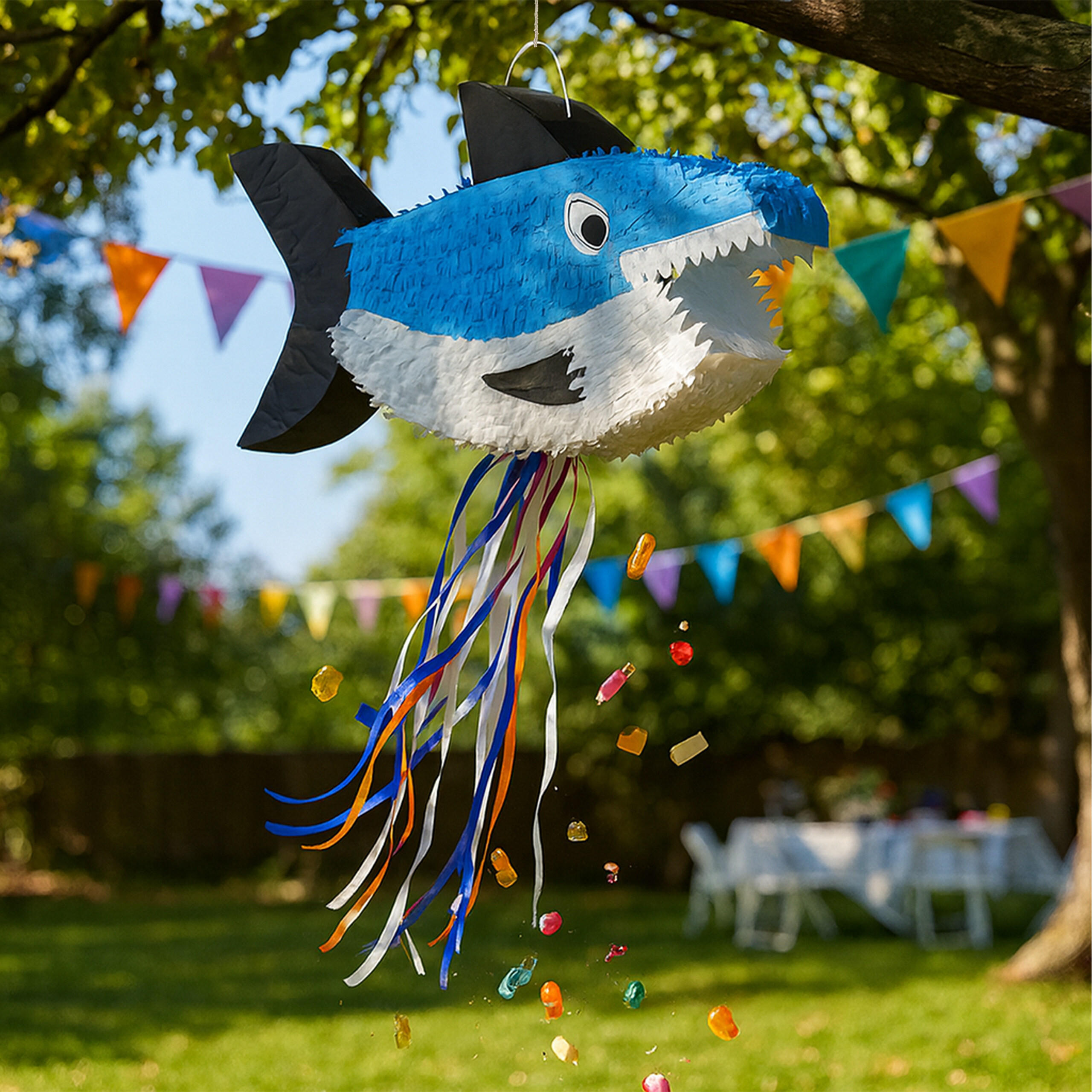 PINATA - Multicolor, Papier/Wellpappe (50.5/29/10cm) - Relaxdays