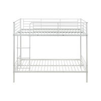 ETAGENBETT - 2 Personen - Metall - Weiß - - Weiß, Metall (90/190cm) - Vente-Unique