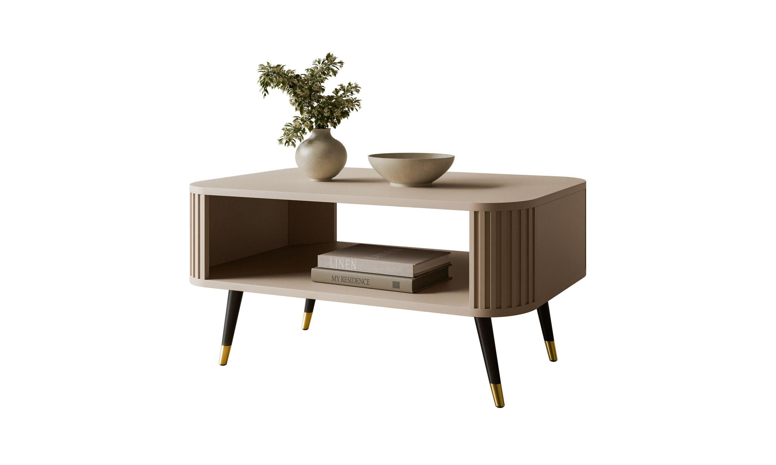 Lookway Couchtisch Kaschmir 80x42x60 cm