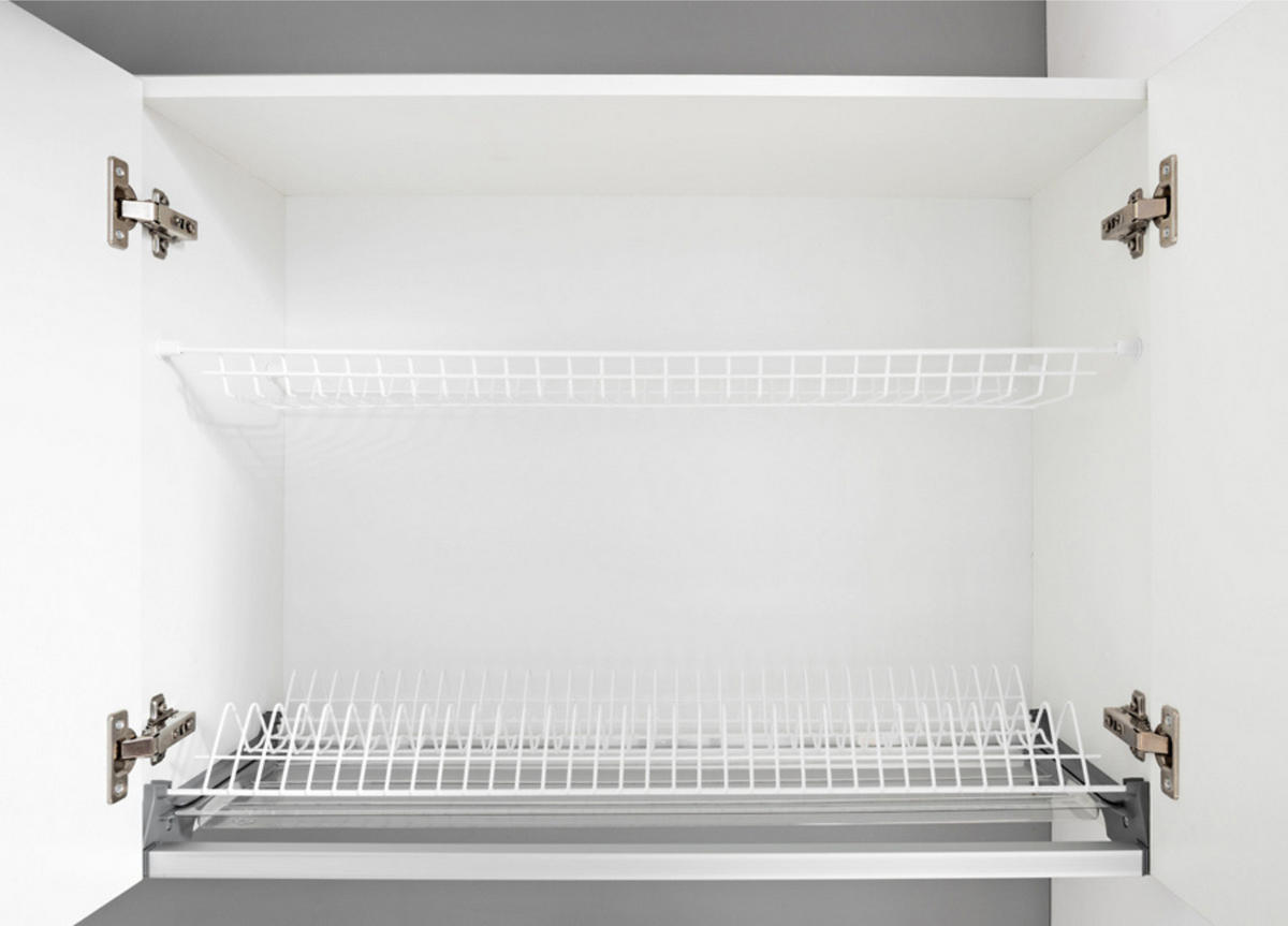KÜCHENZEILE LECO 240 licht sonoma - Sonoma Eiche, Holzwerkstoff (240/82/46cm) - roe furniture