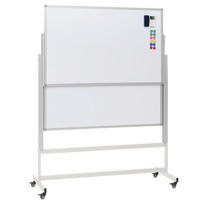 WHITEBOARD Weiß - Weiß, Metall (127/184/56cm) - MCW