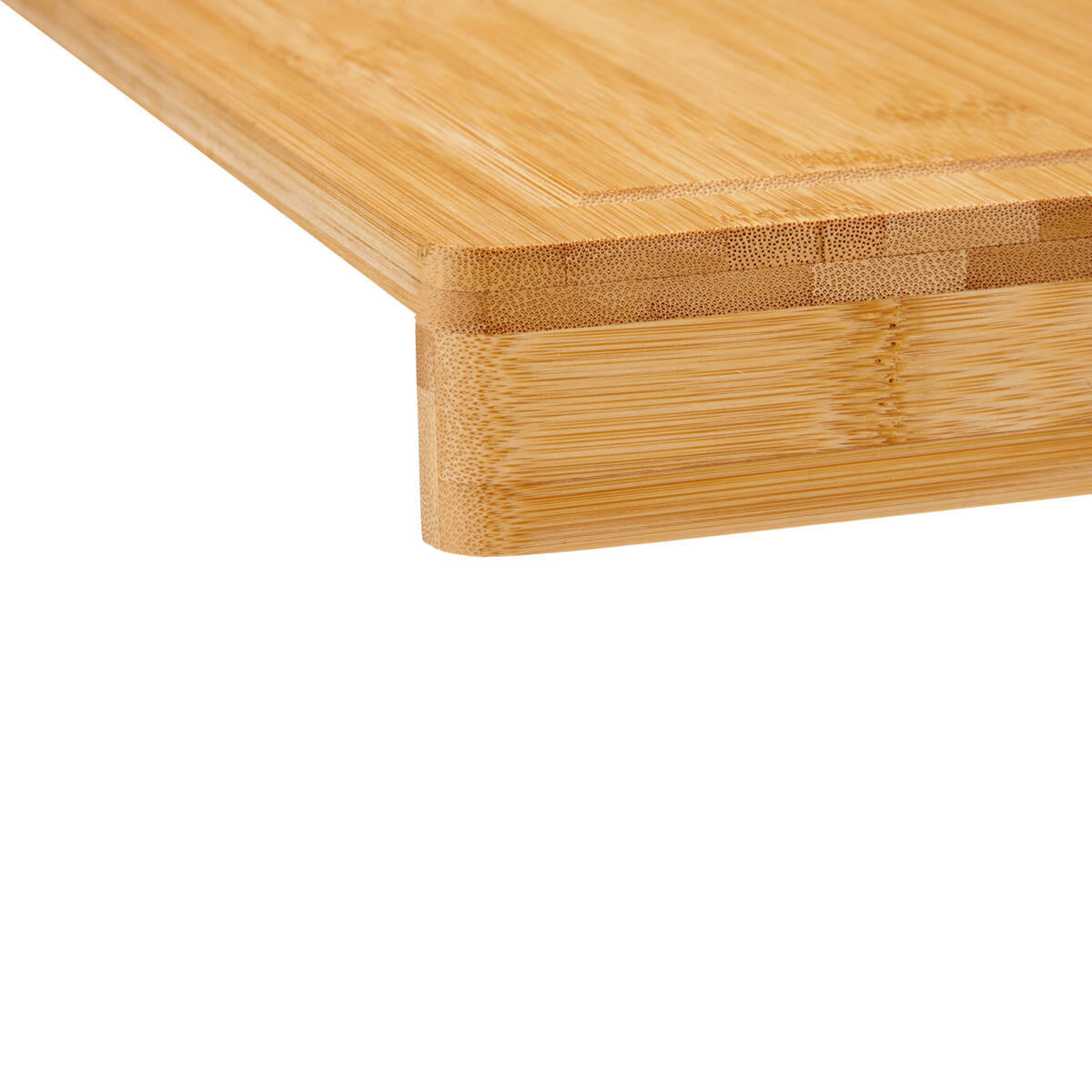SCHNEIDEBRETT Bambus 46/53/4,3 cm - Braun, Naturmaterialien (46/53cm) - Kinvara
