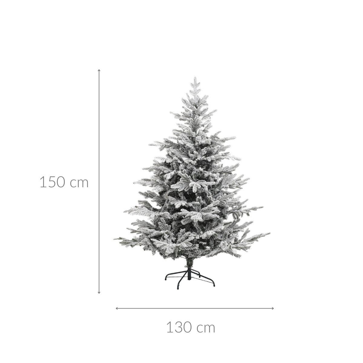 WEIHNACHTSBAUM 150 cm - Grün, Kunststoff (130/150cm) - Fééric Lights and Christmas