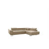 ECKSOFA Carmelo In Nova - Beige, Holzwerkstoff/Textil (275/202cm) - Fun Möbel
