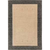 WOLLTEPPICH Jamal Beige/Grau 200x300 cm - Beige, Textil (200/300cm) - benuta Nest