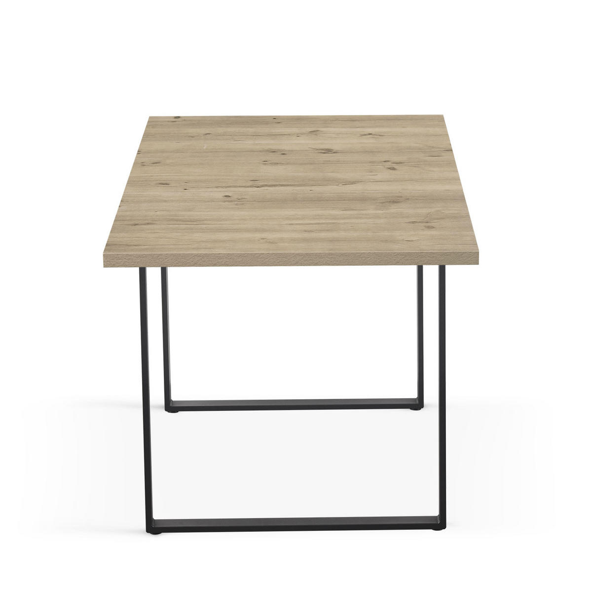 ESSTISCH ANNA 120-160/80/76 cm Sandeiche - Sandfarben, Holz (80/120/76cm) - B&D Home