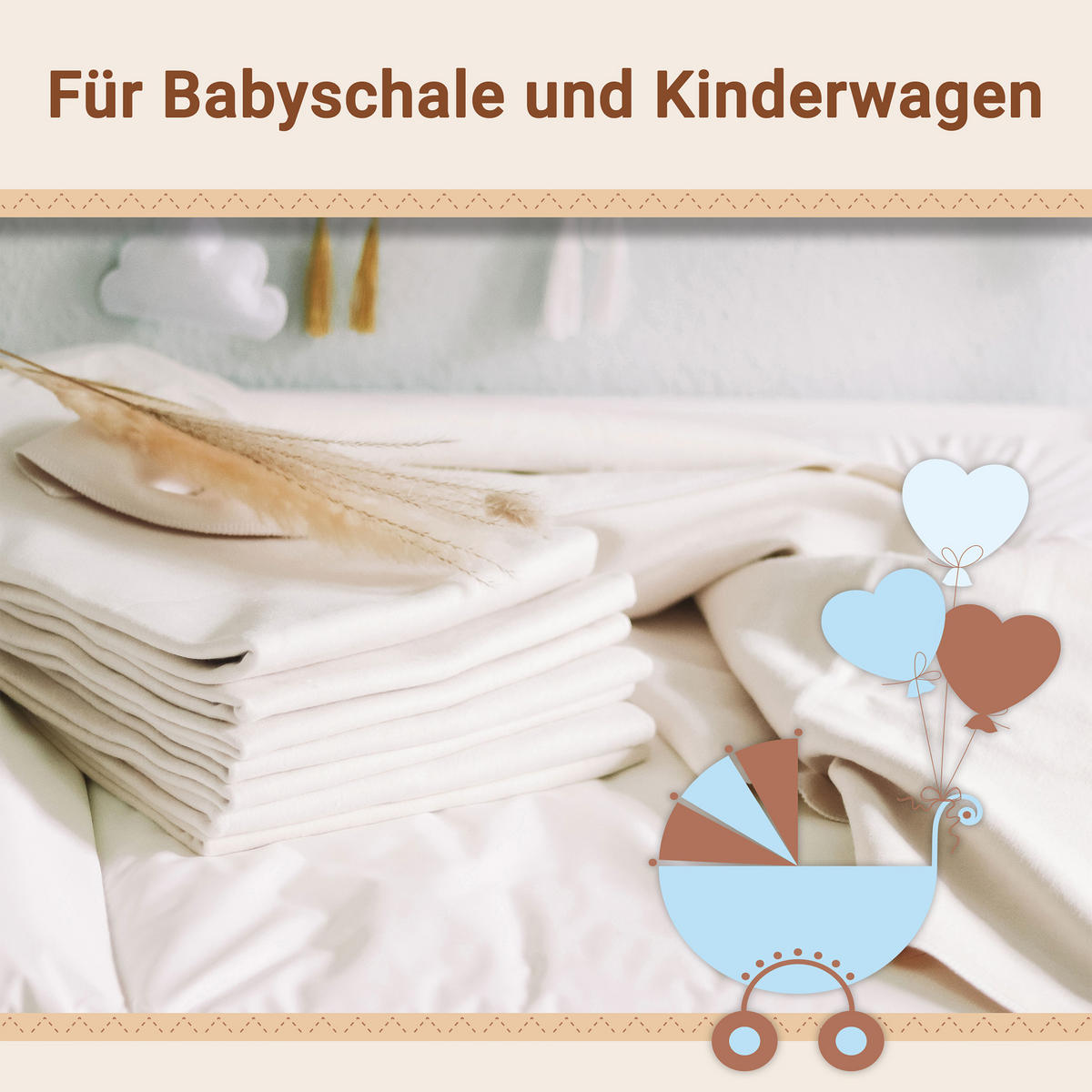 SPUCKTÜCHER, 5er-Set, 80x80 cm, 100% Baumwolle, Weiß - Weiß, Textil (80/80cm) - Zollner