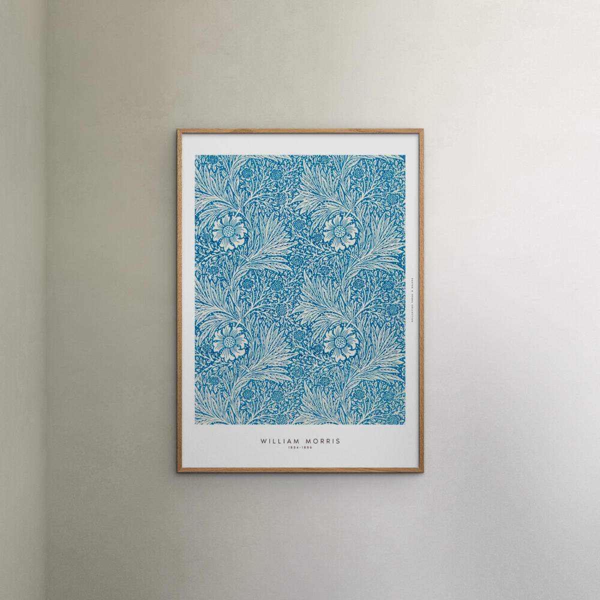 POSTER William Morris - Blues - Blau, Papier (70/100/0.1cm) - Poster&Frame