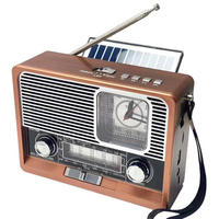 RADIO EMERGENCY AM/FM/SW-Dreibandradio 13.3/7/18.3 cm - Braun, Kunststoff (13.3/7/18.3cm) - Authentics