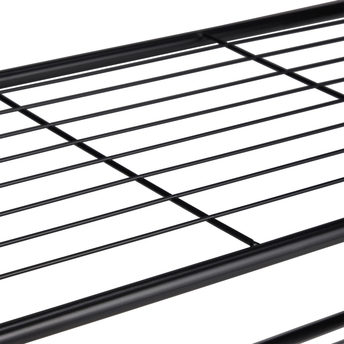 ROLOVACÍ vešiak - čierna, kov/plast (68/161/33.5cm) - Relaxdays