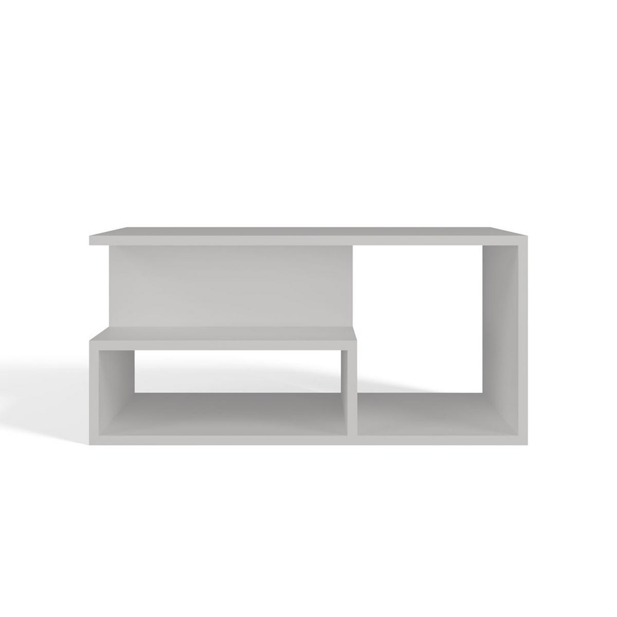 KONZOLOVÝ STOLÍK Biela 90/43/51 - biela, kompozitné drevo (51/90/43cm) - RAUMHIRSCH FURNITURE