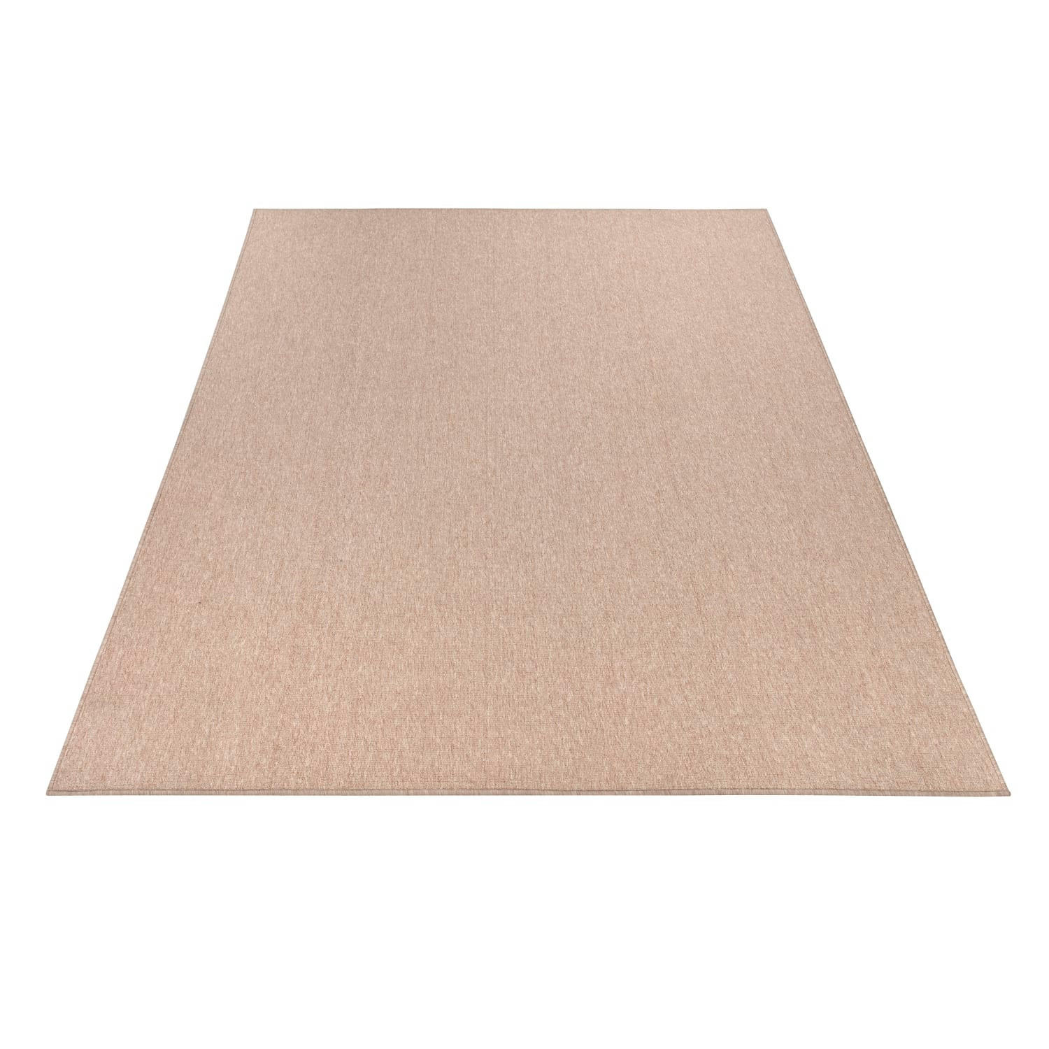 FLACHWEBTEPPICH Waschbar, einfarbig, Beige, 200 x 280 cm - Beige, Textil (200/280cm) - KADIMA DESIGN