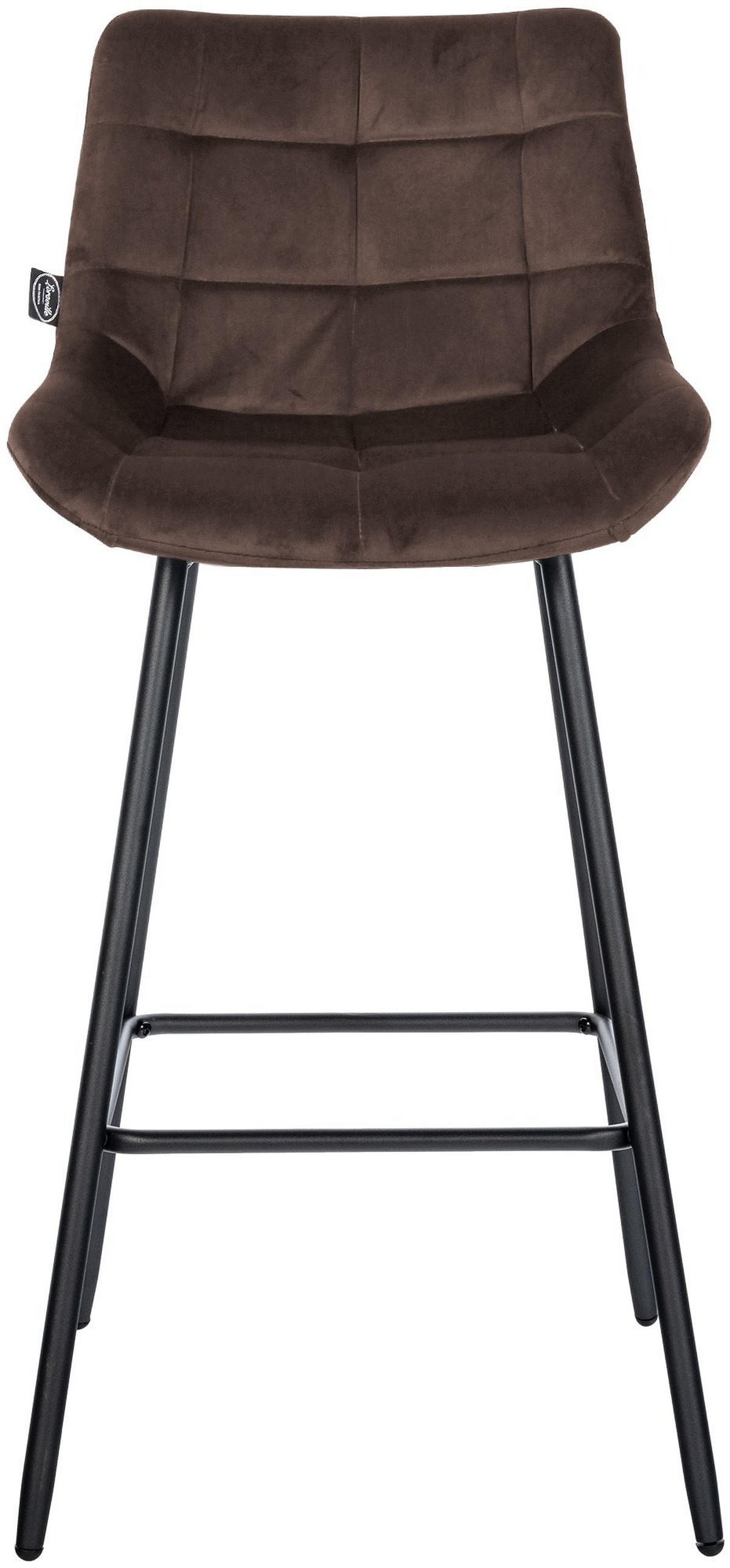 BARHOCKER Weston 104x49x56 cm braun - Braun, Metall (49/104/56cm) - furnicato
