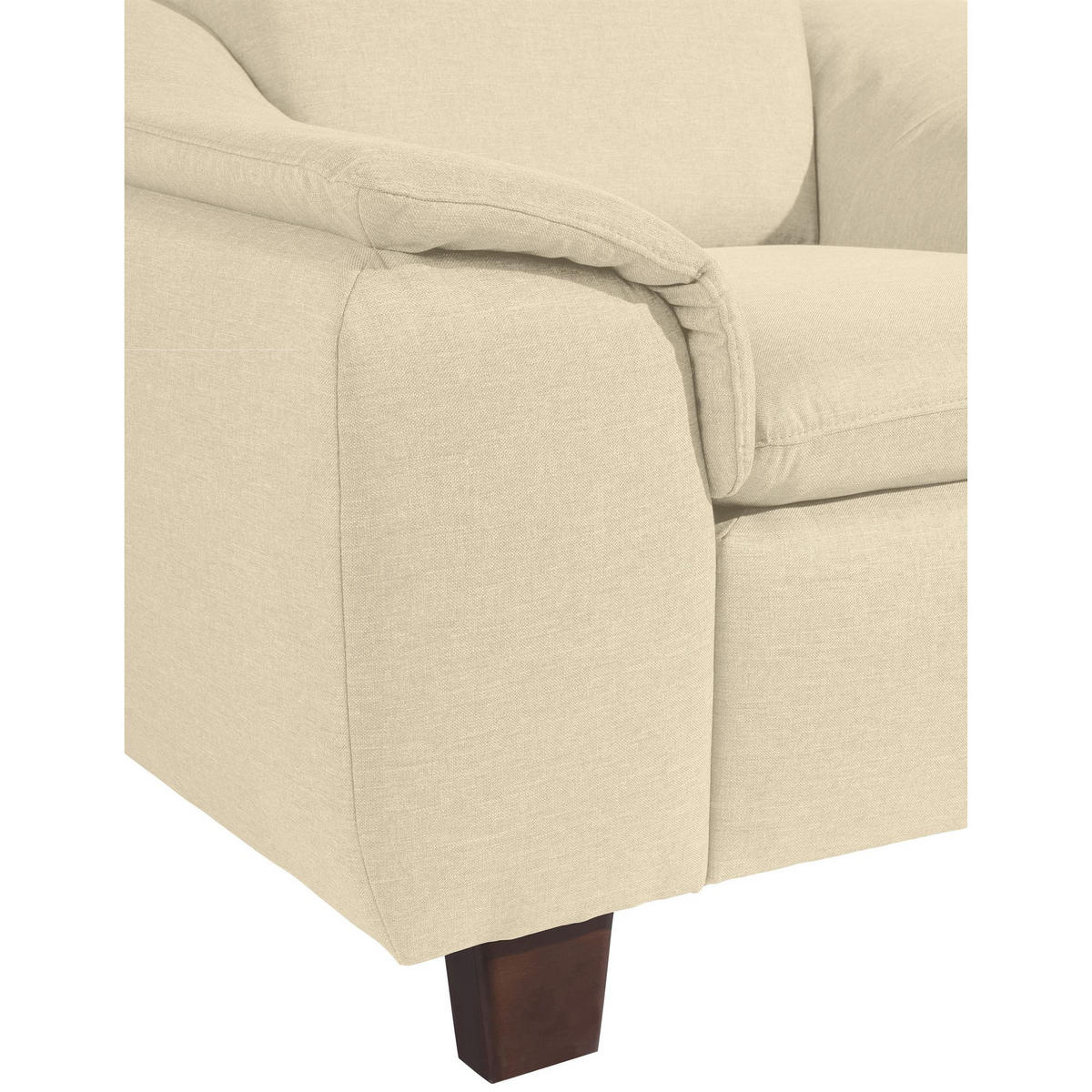 POLSTERSESSEL Kaylil Flachgewebe beige - Beige, Kunststoff (87/82/100cm) - 58aufmkessel