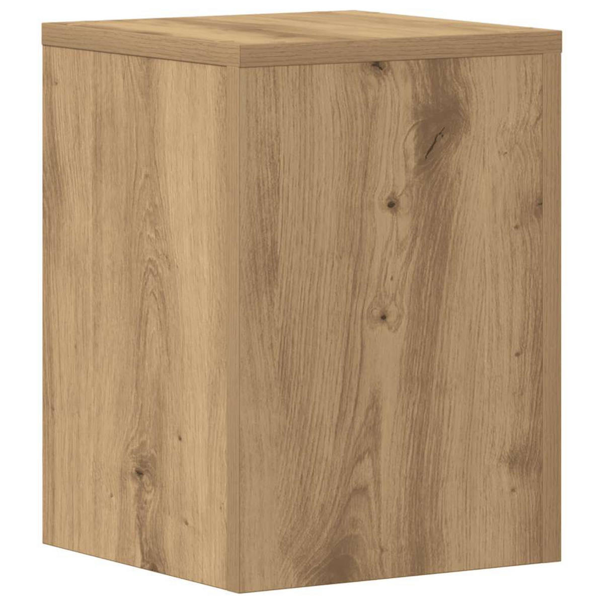 PFLANZENSTÄNDER 2er Set Artisan-Eiche 25/25/35 Cm Holzwerkstoff - Braun, Holzwerkstoff (25/35/25cm) - vidaXL