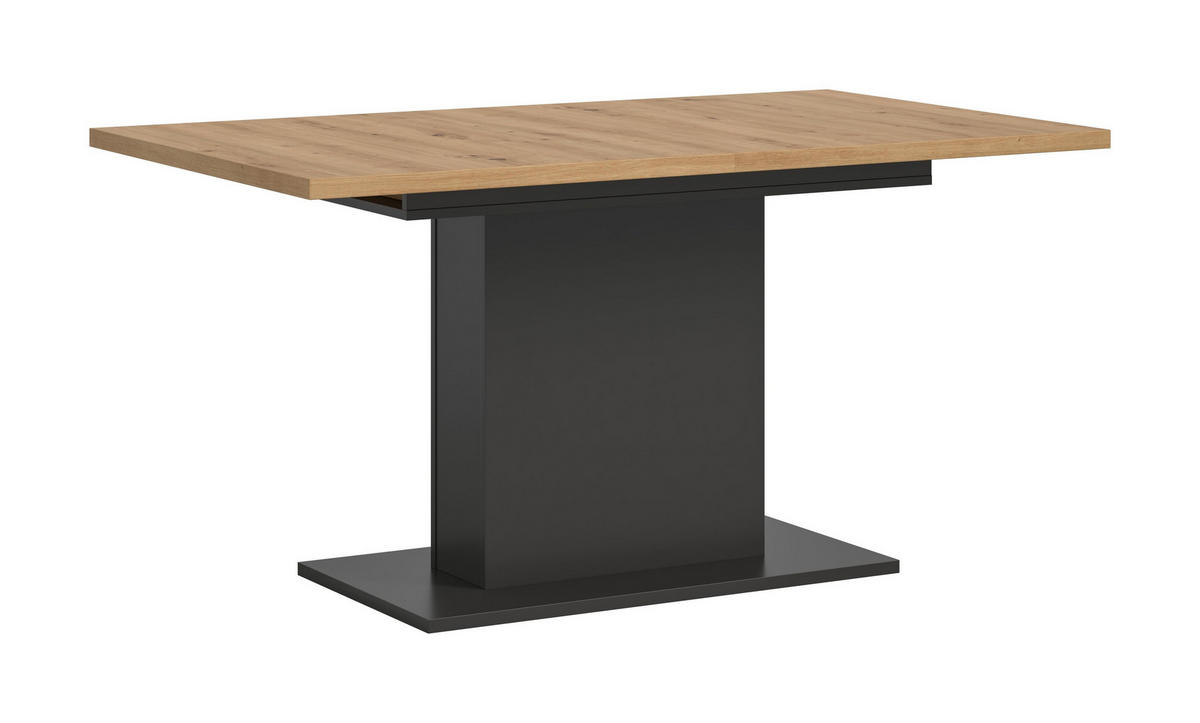 ESSTISCH MOTION (B/H/T: ca. 150/76/90 cm) in grau/Artisan Oak Nachbildung - Grau, Holzwerkstoff (90/150/76cm)